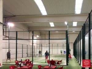 Lighting Standards on Padel Courts
