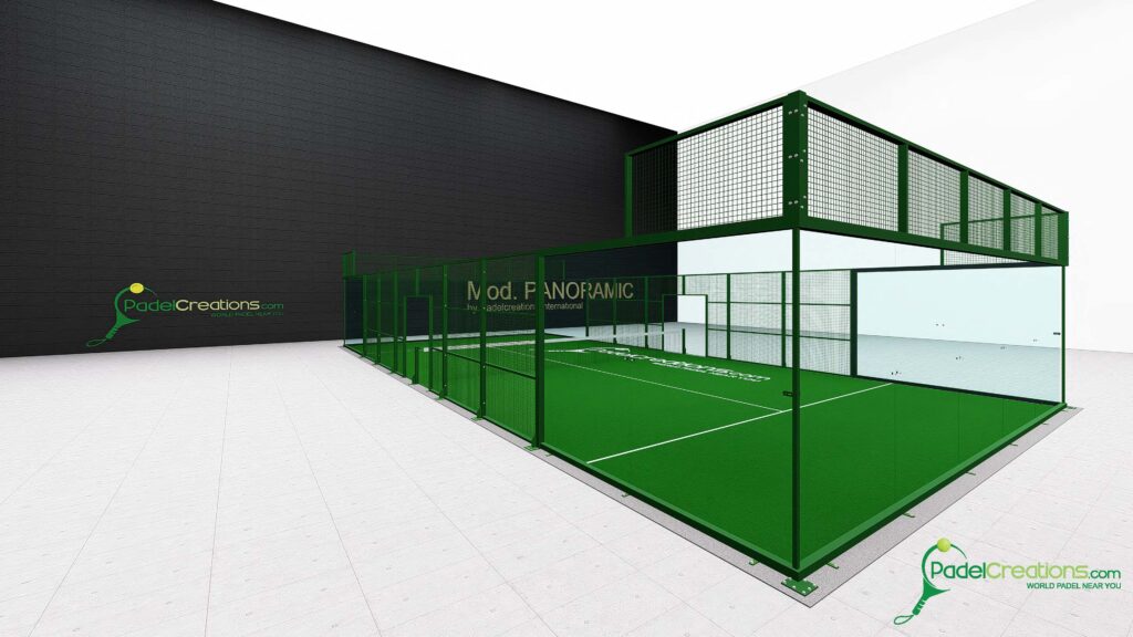 Padel Court Panoramic from Padelcreations