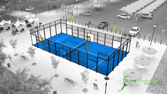Padelcreations - We deliver and install Padel Courts Safe, functional and design Padel Courts ...  Padel Court Construction %Post Title